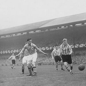 Sunderland v Blackpool league match at Roker Park, 8th October 1949