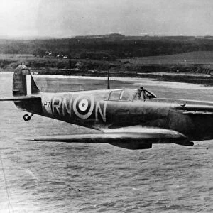 Supermarine Spitfire Mark IIA, P7895 RN-N, of No 72 Squadron