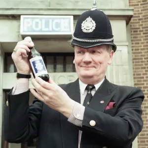 Supt Roger Bagley of Dudley Police Print, 9th April 1991