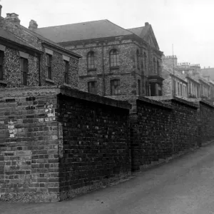The Surface Street Air Raid Shelters Print, Newcastle 1946