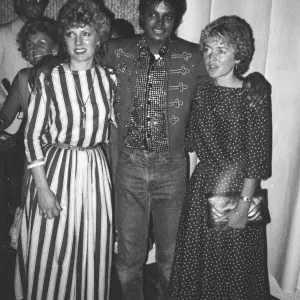 Susan Coburn and Valarie Bayfield seen here with Michael Jackdon Susan Coburn and Valarie Bayfield seen here with Michael Jackdon