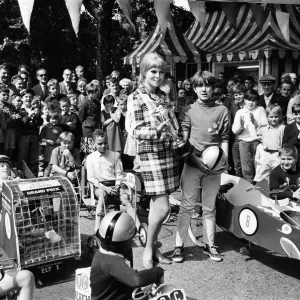 Susan Denberg at the Soapbox Grand Prix 1966 Print Susan Denberg at the Soapbox Grand Prix 1966 Print