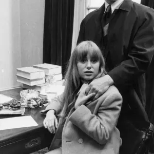 Susan George and Charles Bronson Film Print Susan George and Charles Bronson Film Print