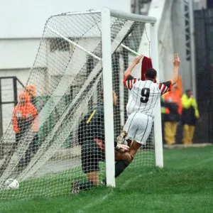 Swansea 2 - 0 Bradford, League Division Two match held at Vetch Field. 7th October 1995 Swansea 2 - 0 Bradford, League Division Two match held at Vetch Field. 7th October 1995