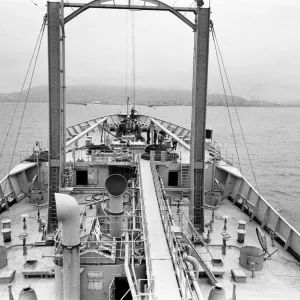 Puertos de Swansea, Gales. El tanqueero BP Fulmar entra en los puertos. 28 de julio de 1967 Puertos de Swansea, Gales. El tanqueero BP Fulmar entra en los puertos. 28 de julio de 1967