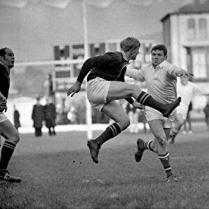Swansea v. South Africa. Action from the match. November 1969 Z11069-045