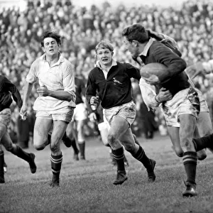 Swansea v. South Africa. Action from the match. November 1969 Z11069-036