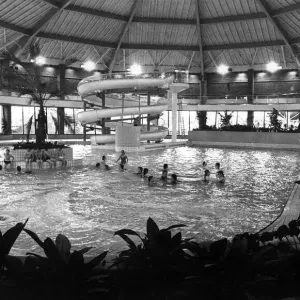 The swimming pool at Newports new leisure and entertainment complex