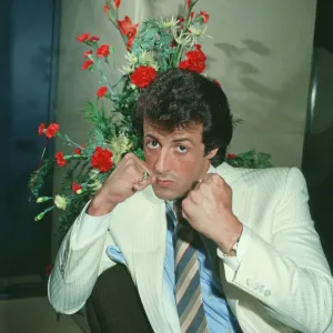 Vintage Sylvester Stallone Print, 1st June 1982
