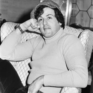 Sylvester Stallone, american actor and writer in London to promote new film Rocky Sylvester Stallone, american actor and writer in London to promote new film Rocky