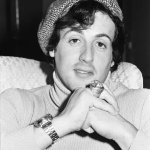 Sylvester Stallone, american actor and writer in London to promote new film Rocky Sylvester Stallone, american actor and writer in London to promote new film Rocky