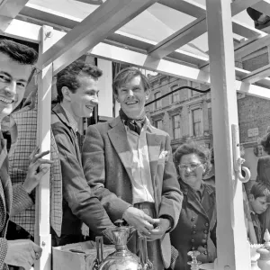 T. V. Barrow boys seen here at a unnamed London market John Fabian