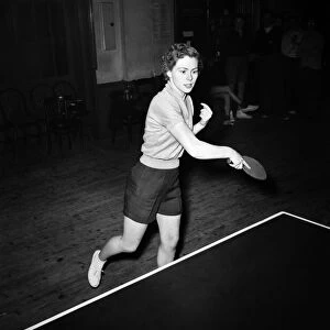 Table Tennis Contest. August 1953 D461