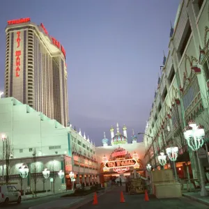 Taj Mahal, the casino owned by Donald Trump in Atlantic City, USA