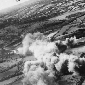 Taken Print: French Squadron Attack on Mur De Bretagne Transformer Station Taken Print: French Squadron Attack on Mur De Bretagne Transformer Station