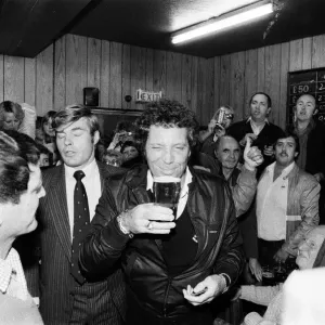 Newspaper Print: Tom Jones Bar Incident