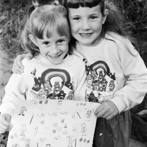 Talented Twins on Saturday Superstore Print Talented Twins on Saturday Superstore Print