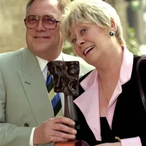 Bill Tarmy & Liz Dawn attending the TV & Radio industry club awards - March 1995 Bill Tarmy & Liz Dawn attending the TV & Radio industry club awards - March 1995