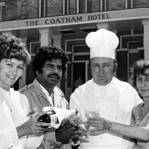 Four of the team who aim to cook up something special at The Coatham celebrate Four of the team who aim to cook up something special at The Coatham celebrate