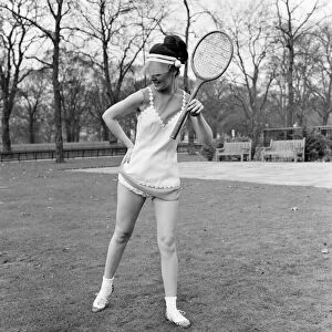 Ted Tinling designed 1967 Tennis Wear Fashion Collection, Hyde Park, London