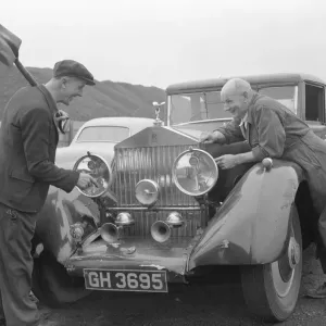 Tedd Allin of Chiswick who works as a lavortory cleaner in a factory on the Great West