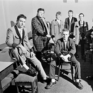 Teddy Boys. Picture taken in the Manchester area in 1975