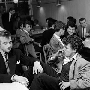 The Teen Canteen in Elephant and Castle, for Teddy Boys Only