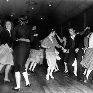 Teenagers dancing at the Black Heath youth club in Birmingham, March 1959