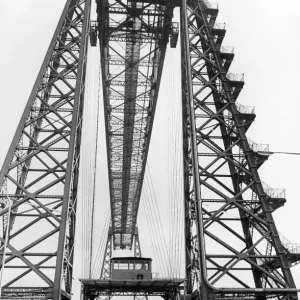 The Tees Transporter Bridge, Middlesbrough, 18th April 1984 The Tees Transporter Bridge, Middlesbrough, 18th April 1984