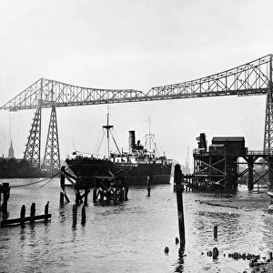 The Tees Transporter Bridge, Middlesbrough, 31st August 1936