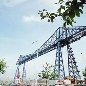 Tees Transporter Bridge, Middlesbrough, 17th July 1989 Tees Transporter Bridge, Middlesbrough, 17th July 1989