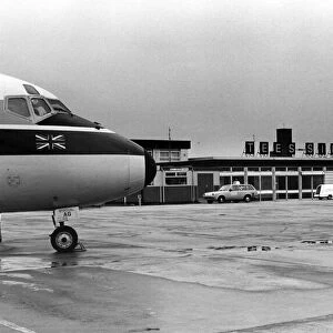 Teesside Airport. 25th April 1985