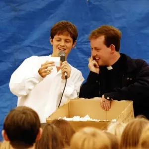 Ant and Dec Print - St Cuthberts Church 1995 Ant and Dec Print - St Cuthberts Church 1995