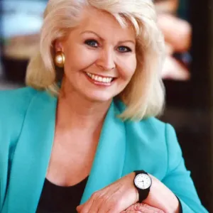 Television presenter Cathy Secker. Circa 1996 Television presenter Cathy Secker. Circa 1996