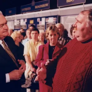 The television programme the Antiques Roadshow is filmed at Gateshead International The television programme the Antiques Roadshow is filmed at Gateshead International