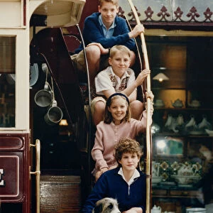 Television Programme - The filming of Childrens Series The Famous Five at Beamish