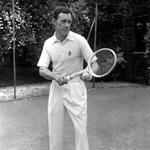 Tennis player, Dan Maskell, who later became a radio and television commentator