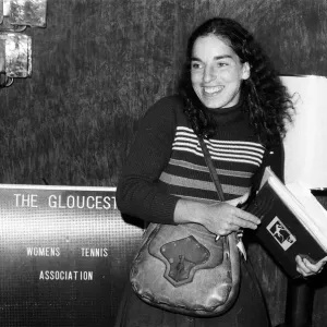 Julie Heldman at Gloucester Hotel WTA Meeting, 21st June 1973 Print