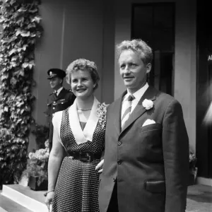 Tennis Wedding Print - Violette Rigollet and Count Aluensleben Tennis Wedding Print - Violette Rigollet and Count Aluensleben