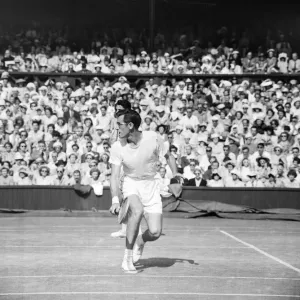 Tennis Wimbledon Mens Doubles Final. 1949 Mrs Todd