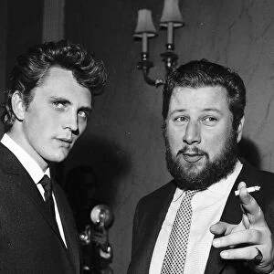 Terence Stamp Actor with Peter Ustinov