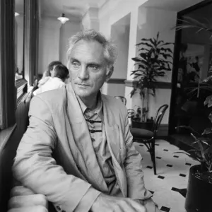 Terence Stamp, actor, pictured in Newcastle in July 1989 Terence Stamp, actor, pictured in Newcastle in July 1989