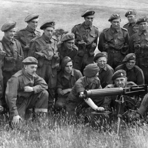 Territorials of the Royal Northumberland Fusiliers and D. I. I