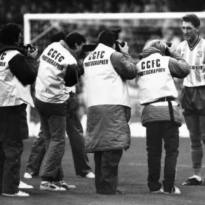 Terry Butcher at Highfield Road Print, 22nd November 1990