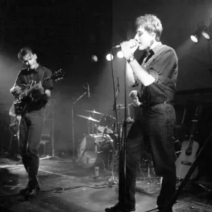 Terry Hall and The Colourfield performed on stage at Coventry Lanchester Polytechnic in Terry Hall and The Colourfield performed on stage at Coventry Lanchester Polytechnic in