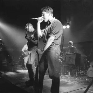 Terry Hall and The Colourfield Live at Coventry Lanchester Polytechnic Print 1985