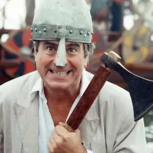 Terry Jones on location for Erik the Viking. 9th September 1989 Terry Jones on location for Erik the Viking. 9th September 1989