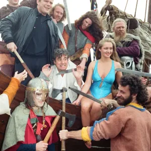 Terry Jones on location for Erik the Viking. 9th September 1989 Terry Jones on location for Erik the Viking. 9th September 1989
