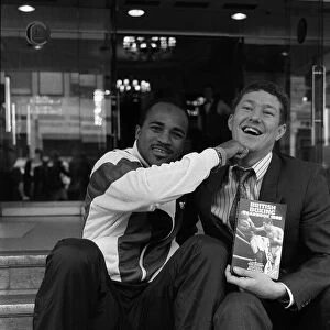 Terry Marsh and Lloyd Honeyghan launch book on boxing