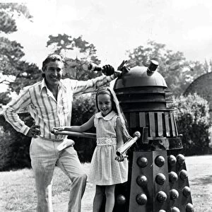 Terry Nation, the Cardiff-born scriptwriter pictured with his daughter Rebecca